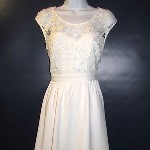 Tea & Cup Anthropologie Lace Crochet Dress NWT