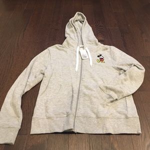 NEW MICKEY ZIP UP HOODIE!