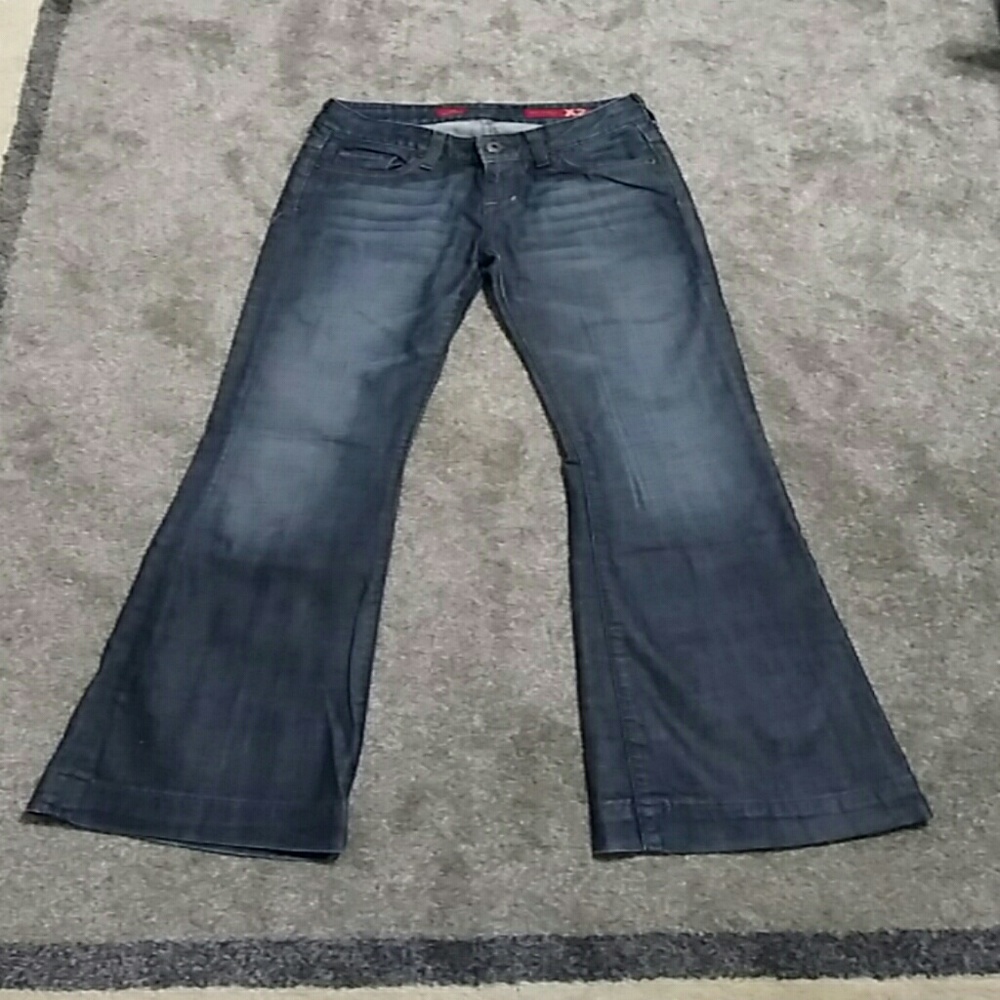 Express flare leg jeans