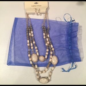 Sophia and Kate Necklace and Earring Set