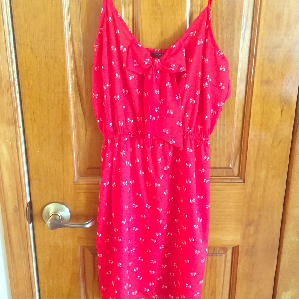 Red bow dress 💋