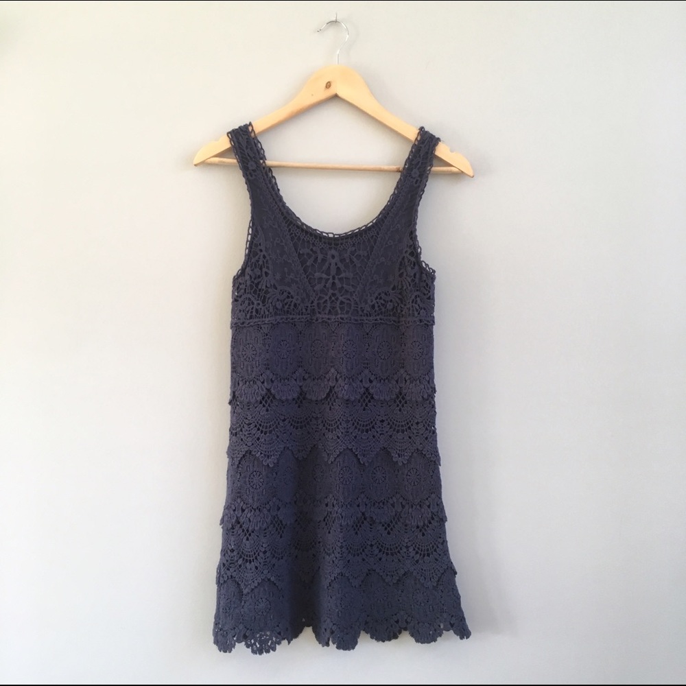 UO Crochet Lace Tank Dress