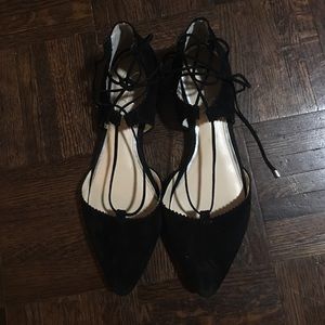 Jessica Simpson Size 8 1/2 Black Flat