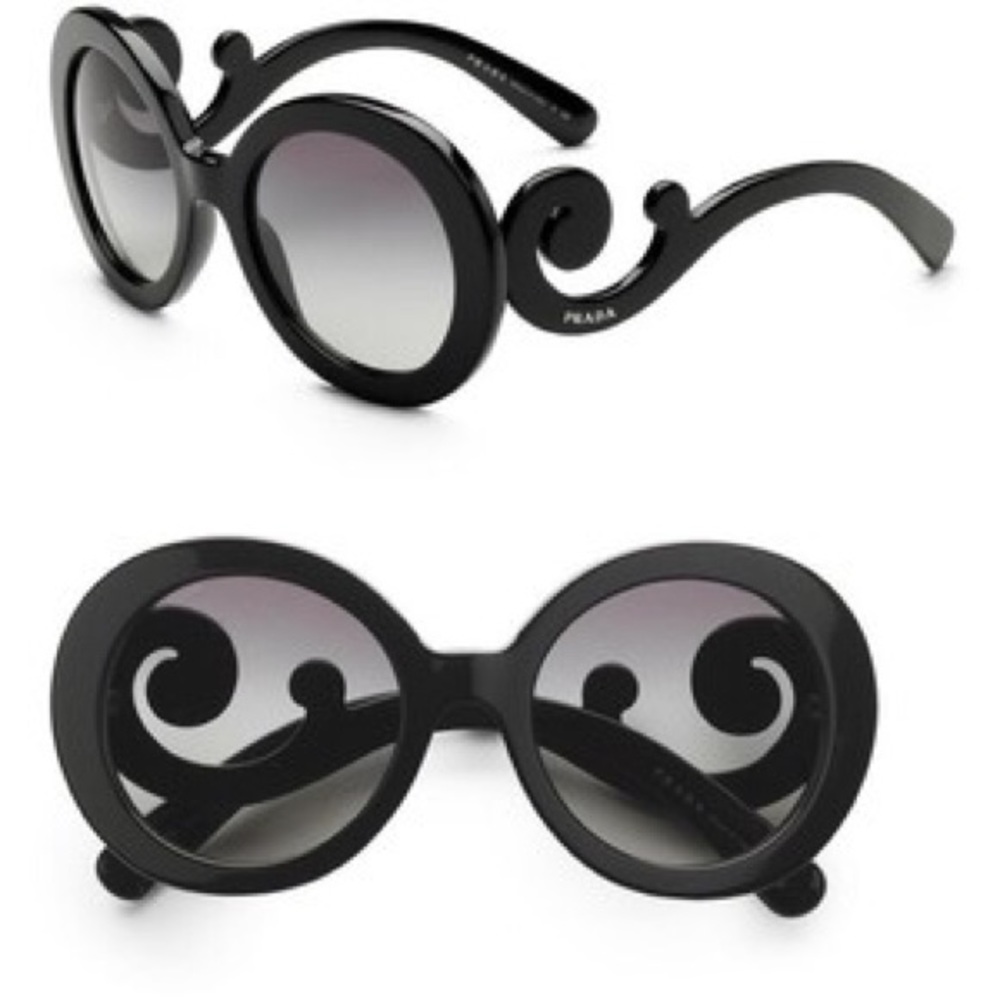Prada Baroque Round Sunglasses
