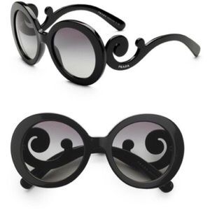 Prada Baroque Round Sunglasses