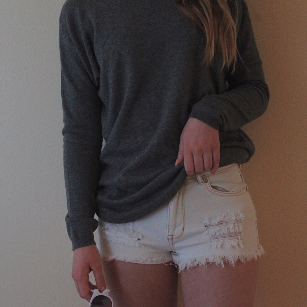 Off-white shorts from PACSun!