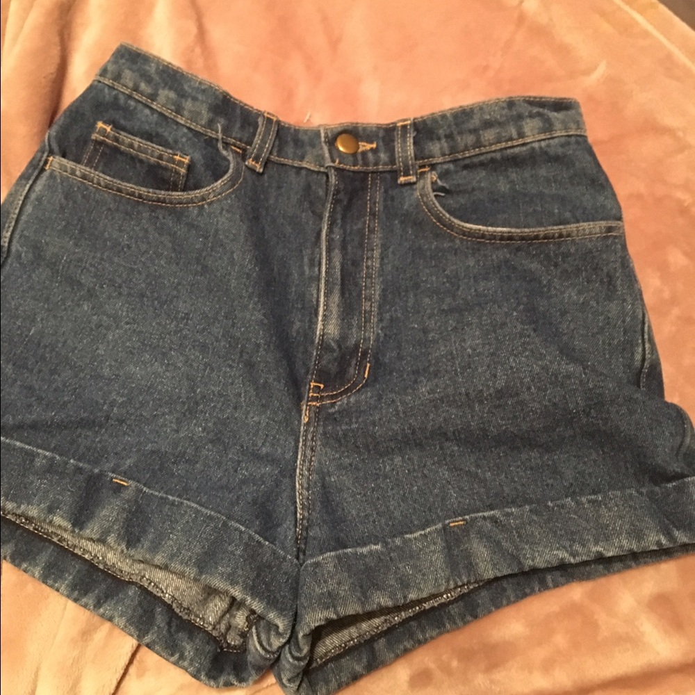 American Apparel high waisted shorts