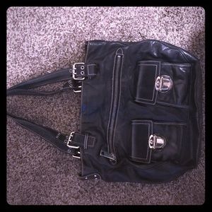 MARC JACOBS - STELLA- Black Leather Tote