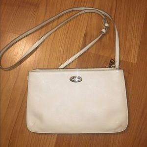 Coach off white satchel and wristlet!
