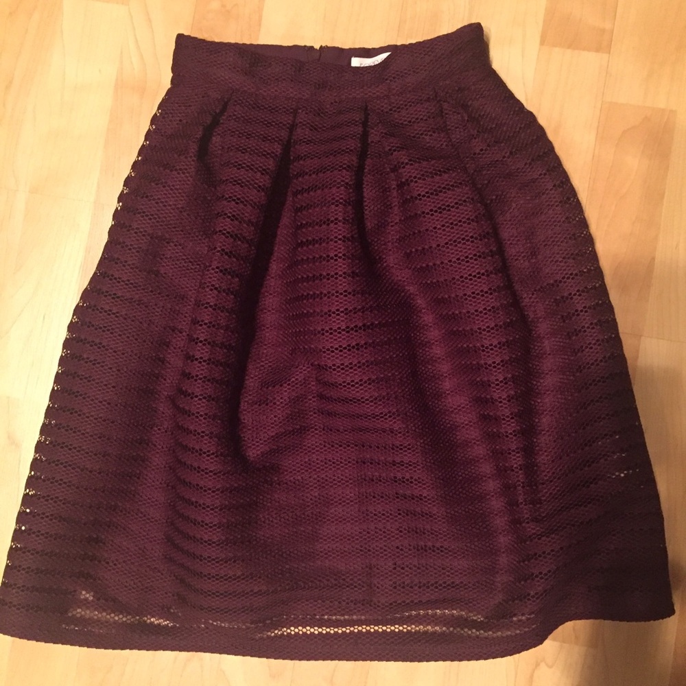 Purple Forever 21 skirt