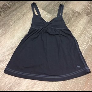 A & F Spaghetti Strap Baby Doll Top, Size M