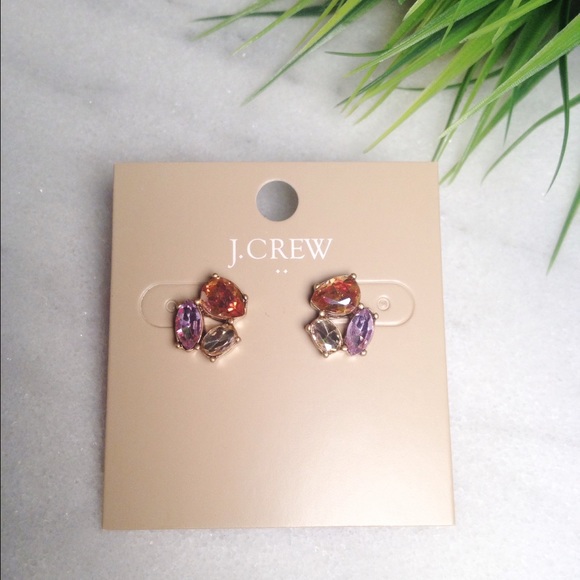 J. Crew Multi-Stone Earrings - Picture 2 of 5