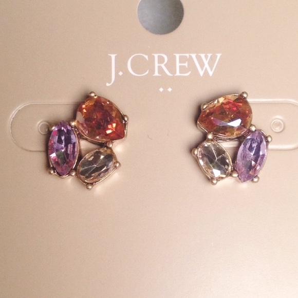 J. Crew Multi-Stone Earrings - Picture 3 of 5