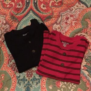 Set of two thermal Henley shirts 3t
