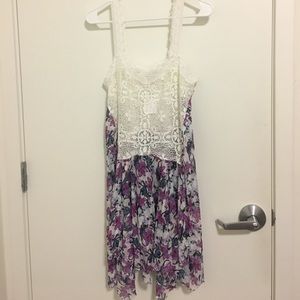 Free People lace and floral dress
