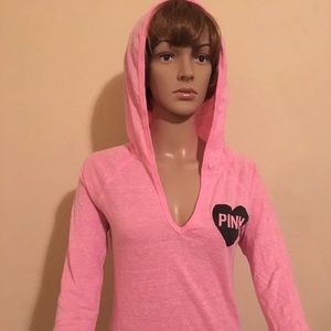 Hooded VS Pink Shirt