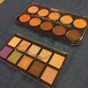 Concealer/bronzer & color correcting palette