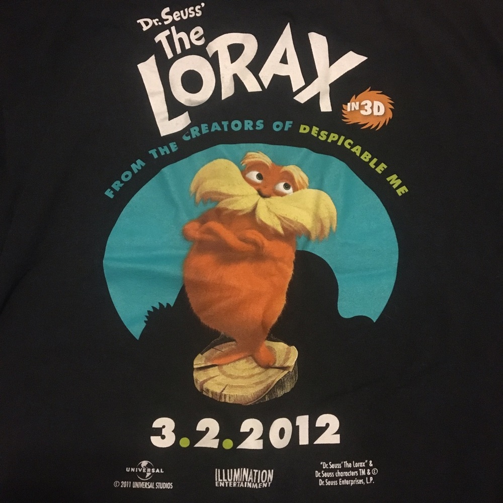 Dr. Seuss' The Lorax collared T-Shirt