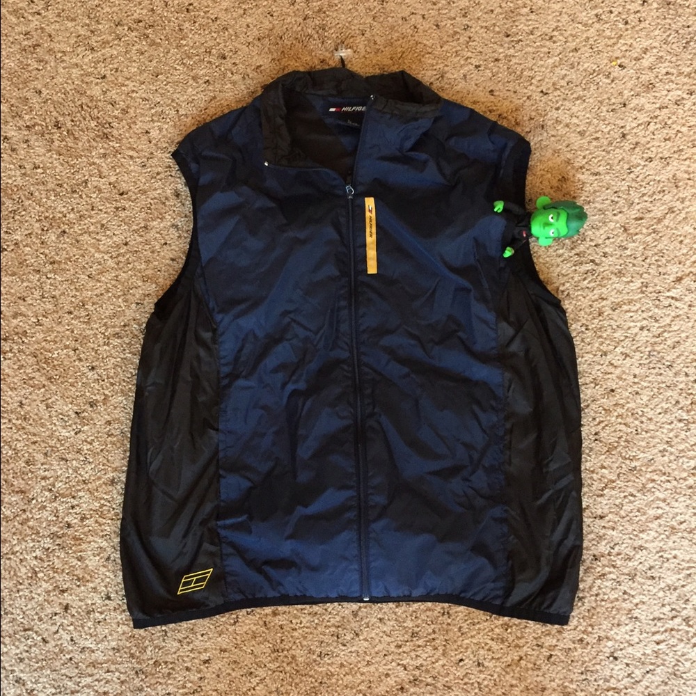 Vintage 90s Tommy Hilfiger Athletics vest jacket
