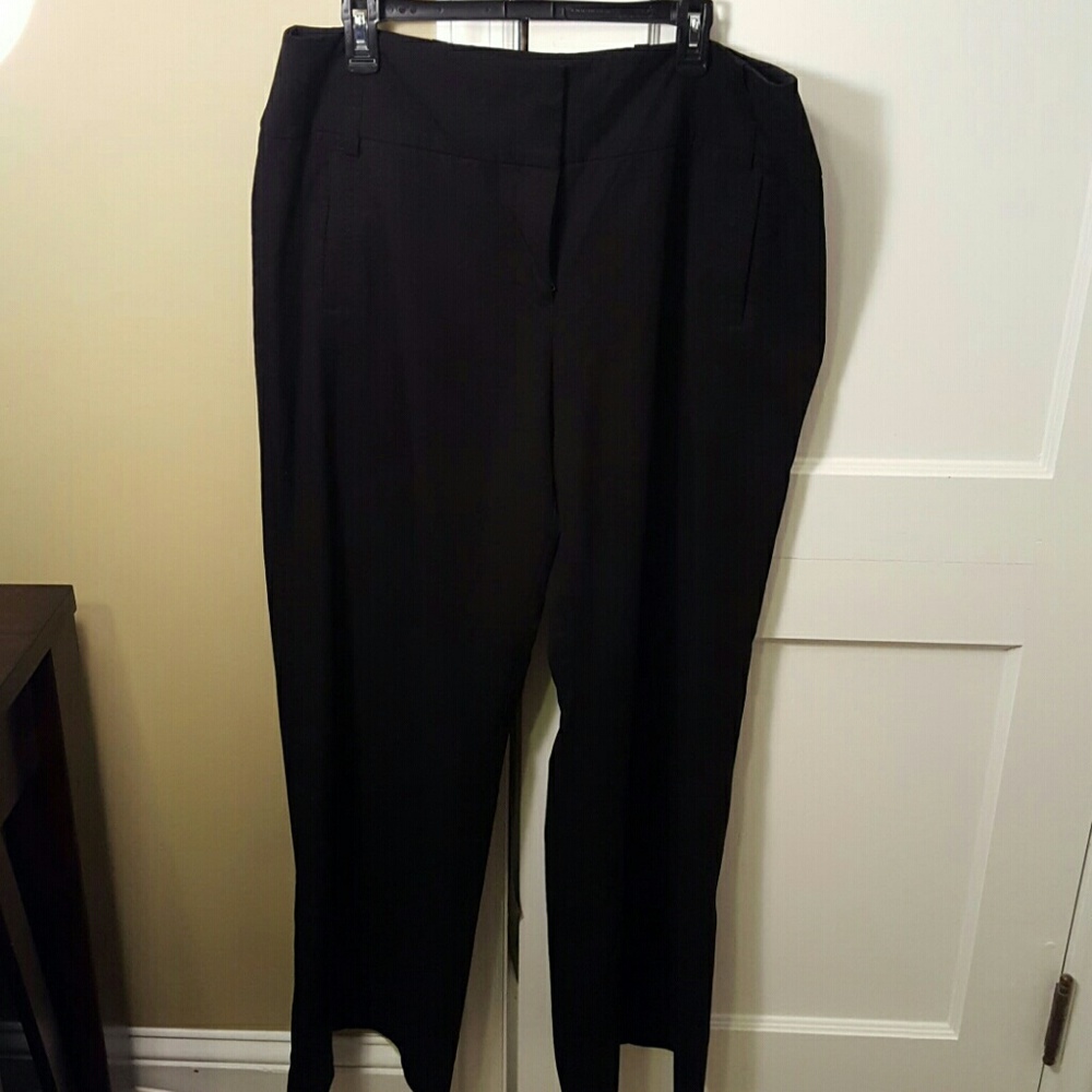 Nice black wide leg pants size 18