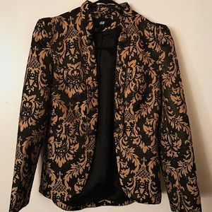 Patterned blazer