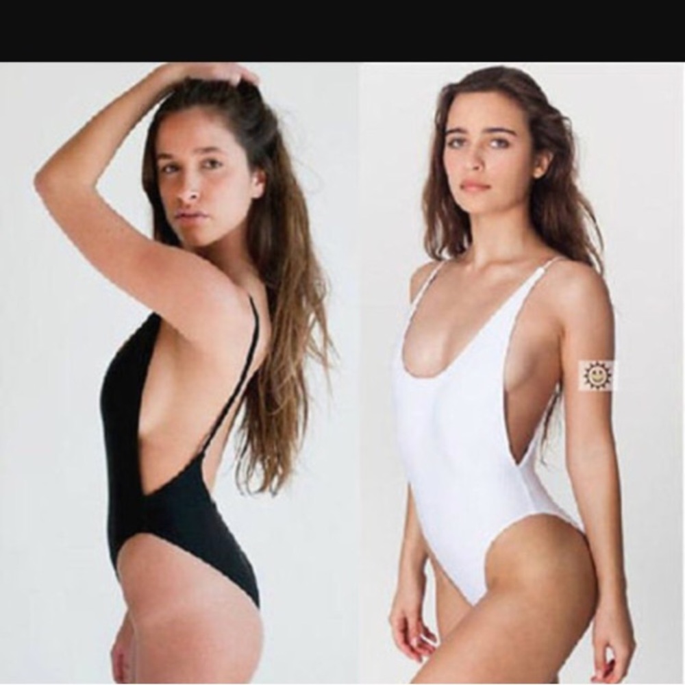 Low back bikini bodysuit