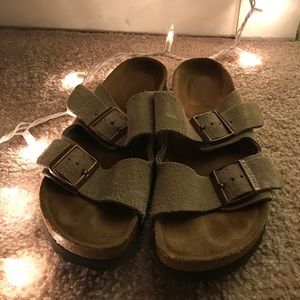 Birkenstock stone sandals