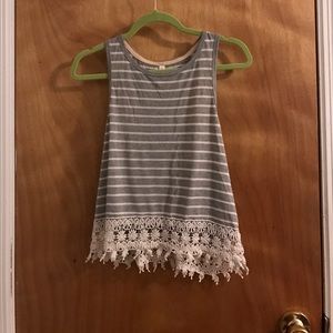 Striped tank top