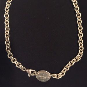 Authentic Return to Tiffany's necklace 16.5"