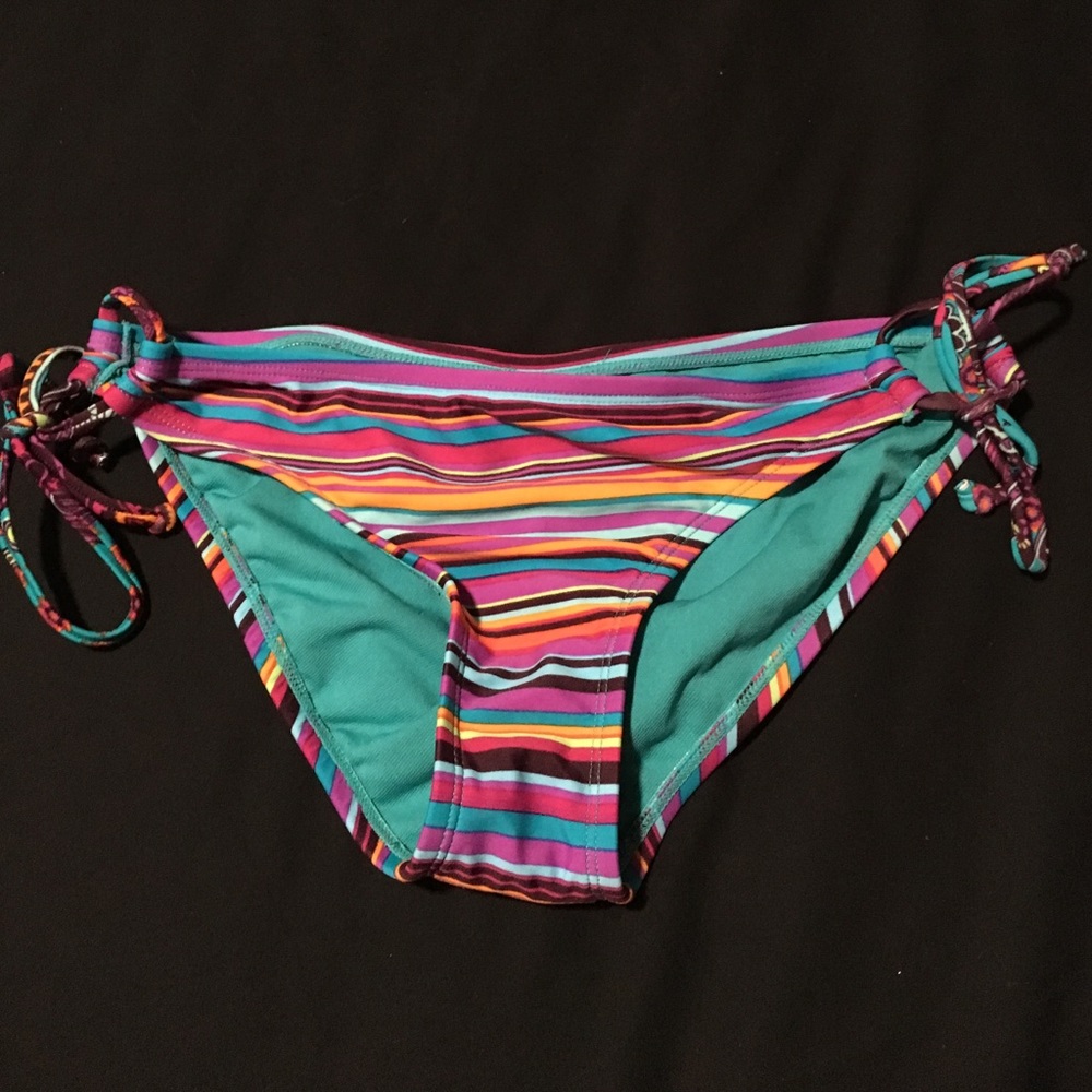 Striped Swim Bottom