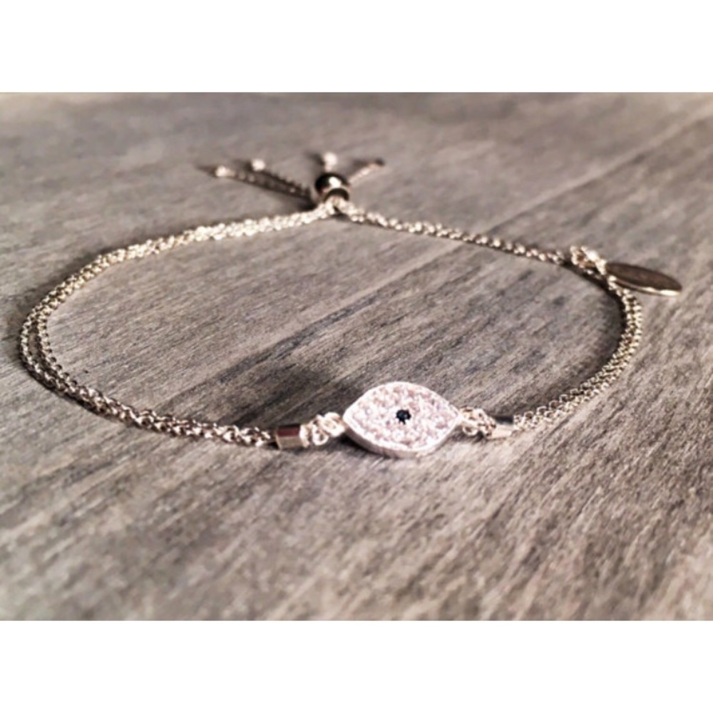Sterling Silver Evil Eye GIMICELLO Bracelet