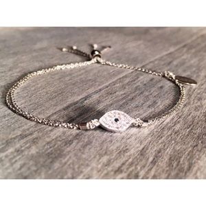 Sterling Silver Evil Eye GIMICELLO Bracelet