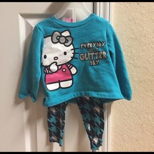 Hello kitty winter outfit