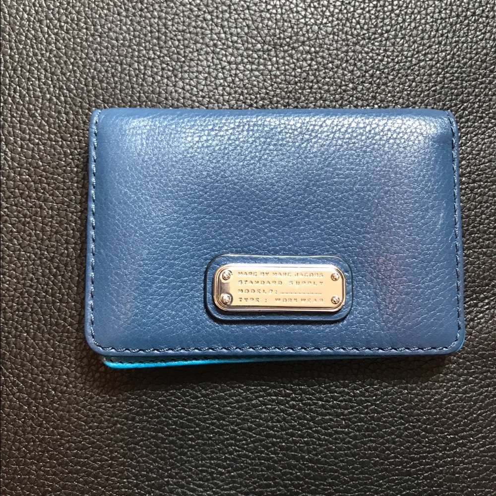 Marc By Marc Jacobs card navy/blue case/wallet