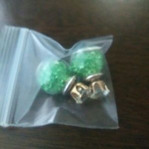 Double sided earrings