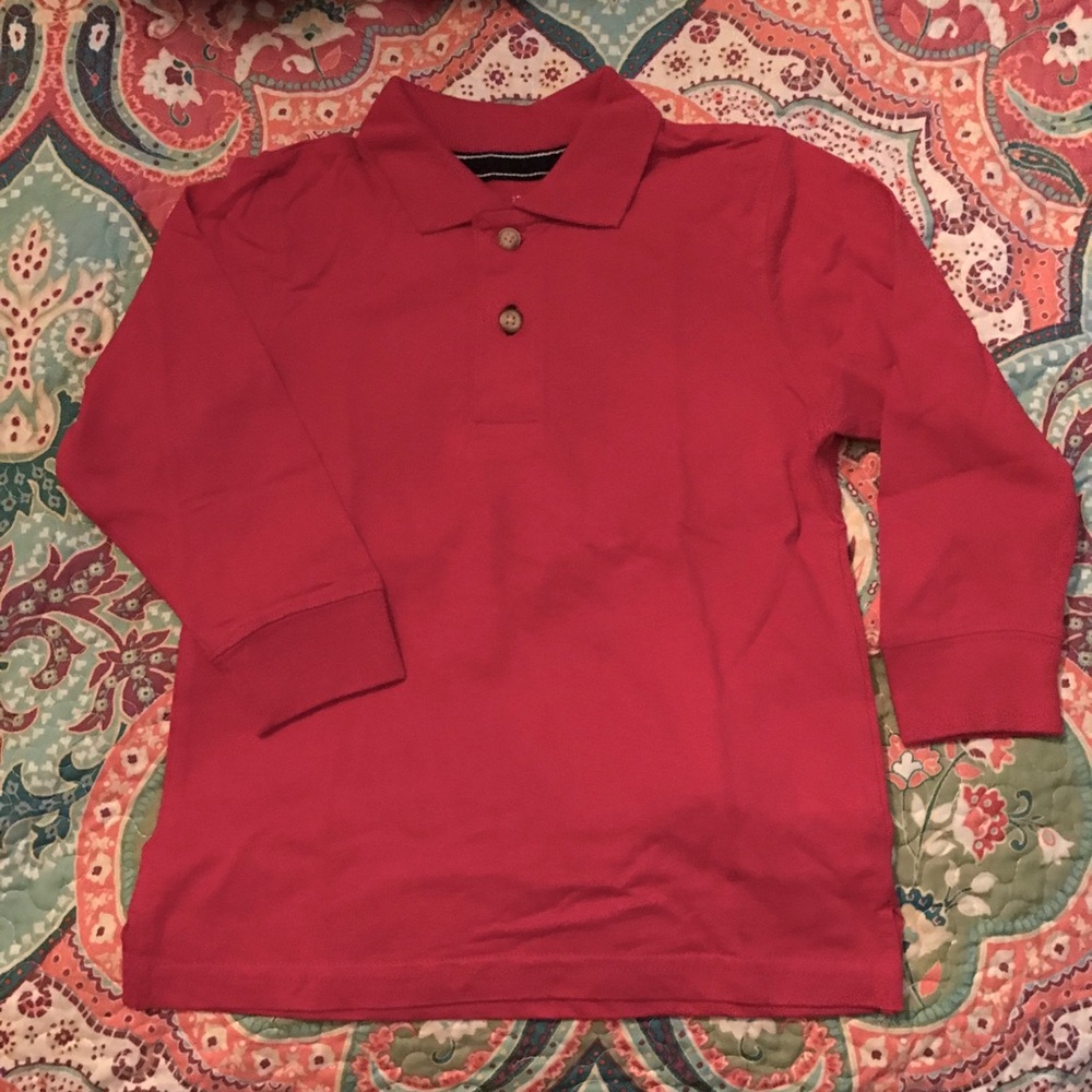 3t long sleeve children's place polo
