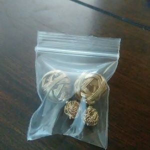 Double sided earrings