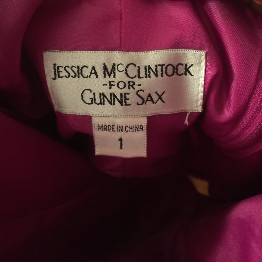 Jessica McClintock For Gunne Sax Dress - Picture 3 of 3