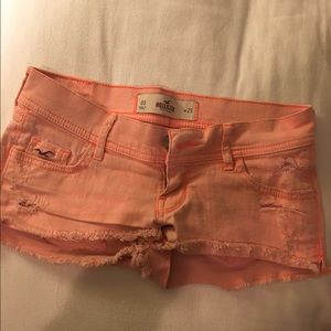 Hollister Neon Shorts
