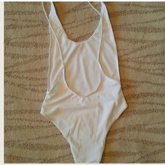 White open backing piece monokini - Picture 3 of 4