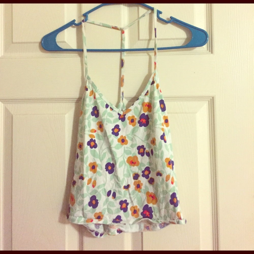 Open Back Crop Tank