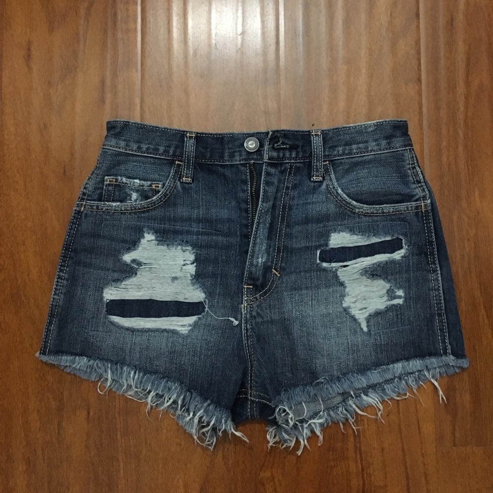Hollister High-waisted Denim Shorts