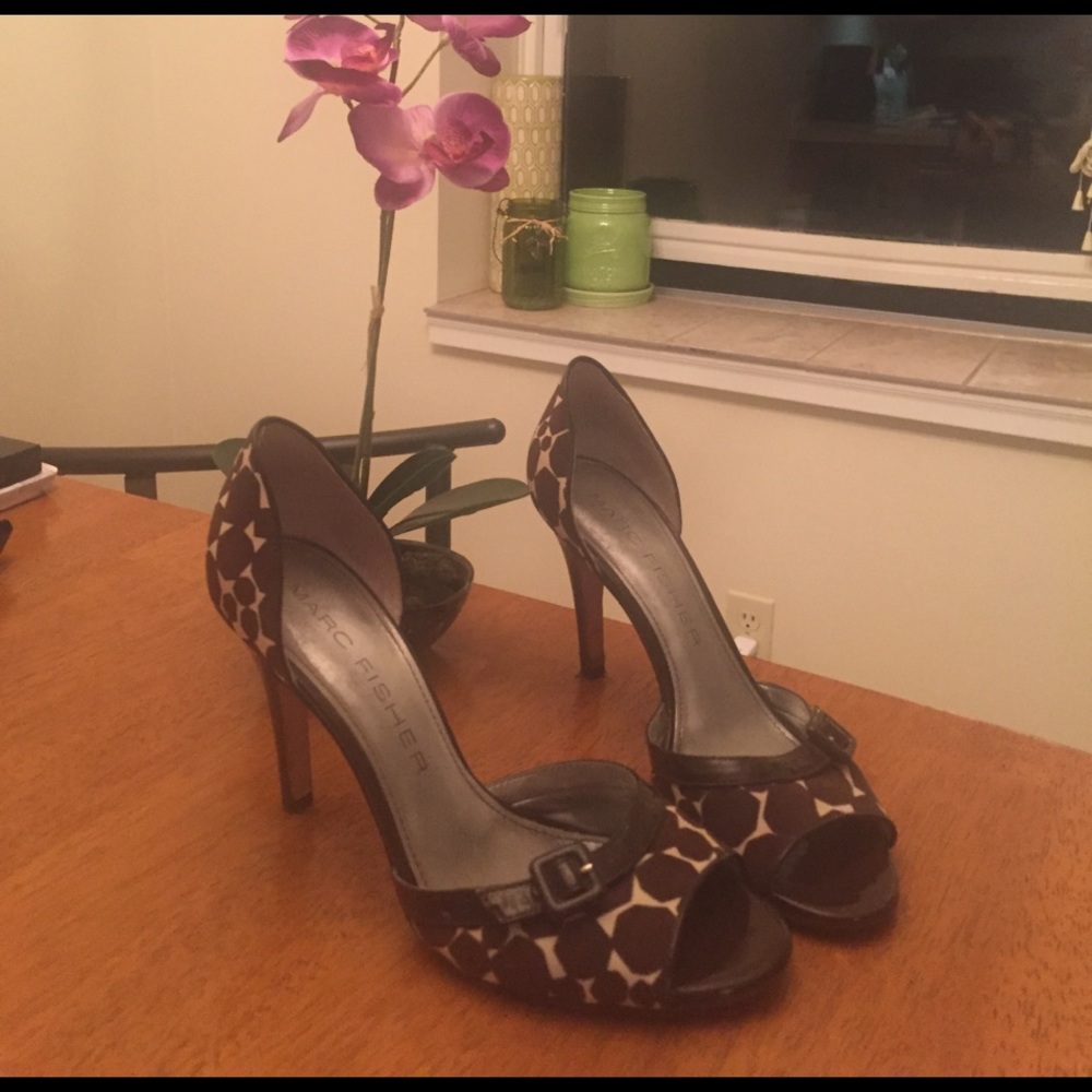 Marc Fisher open toed heels