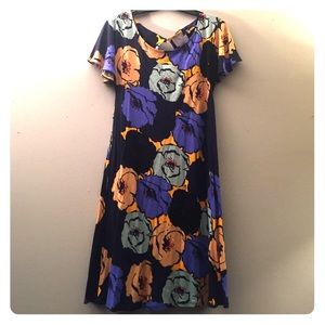 Flower print dress