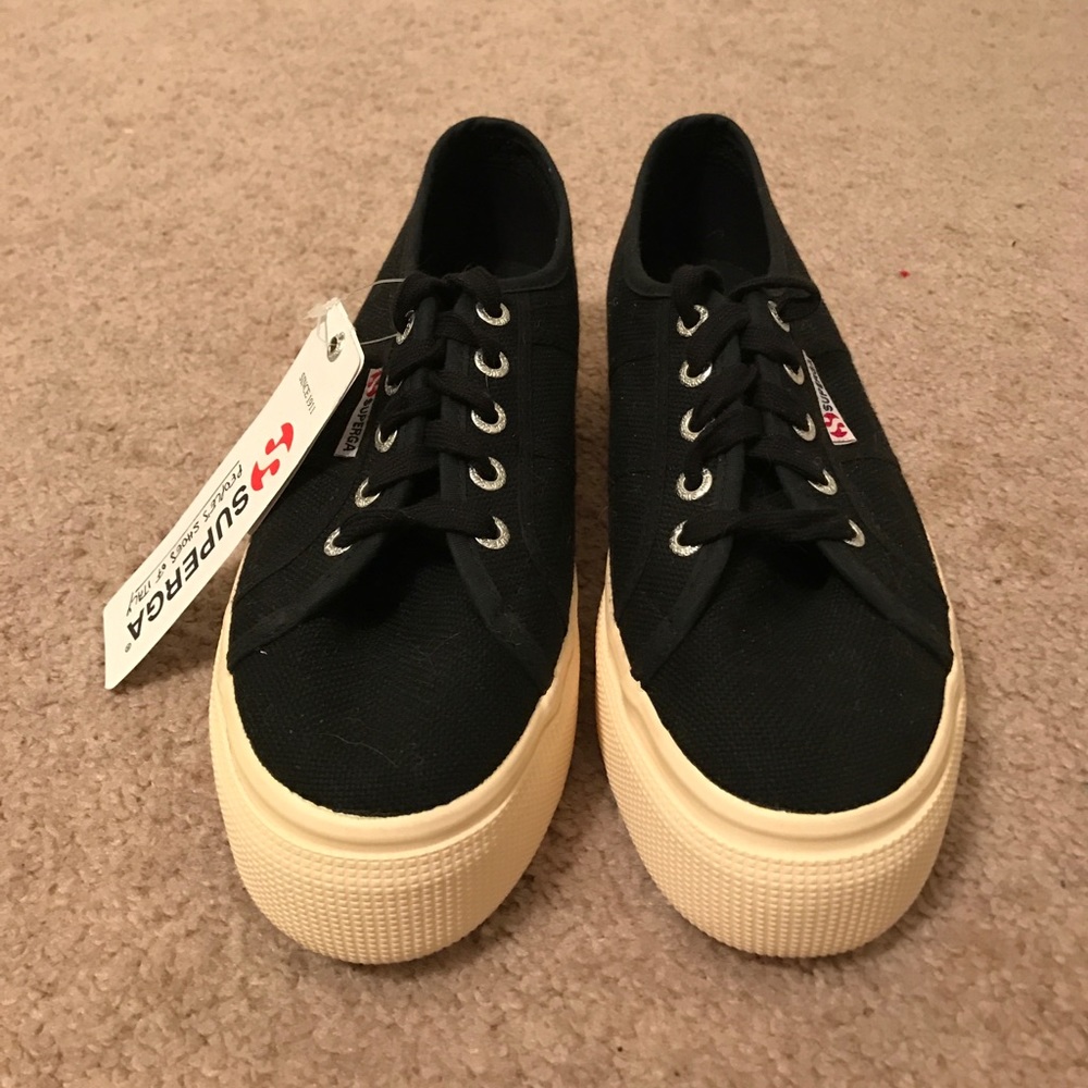 BRAND NEW Superga Platform Sneakers