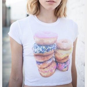 Brandy Melville donut crop top