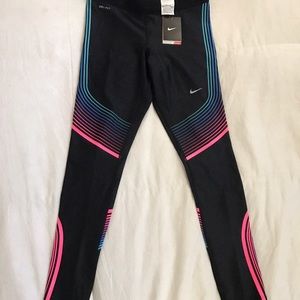 Nike Rainbow Runner's Leggings - Size MEDIUM