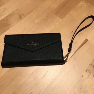 New Kate Spade iPhone 6/7 Wristlet Folio
