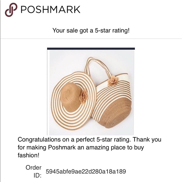 HOST PICK🎉Straw Floppy Hat and Bag. Sold as Set! - Picture 5 of 5