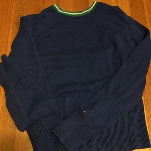Men's Blue Tommy Hilfiger Crew Neck